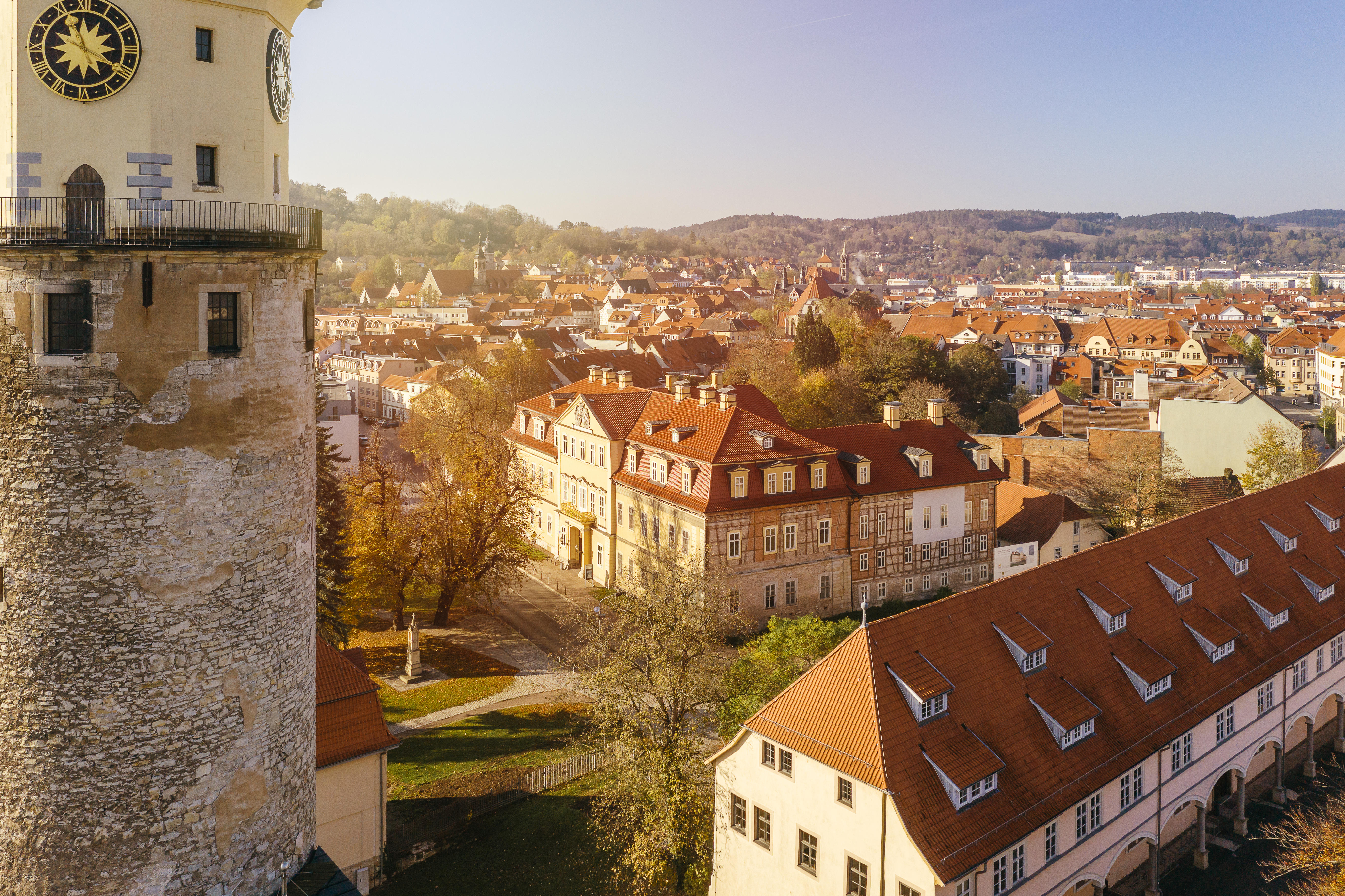 Blick über Arnstadt