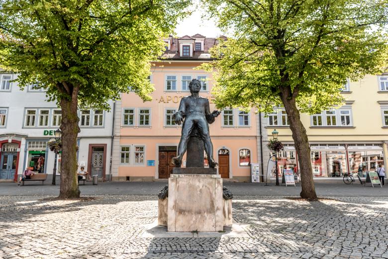 Das Bachdenkmal in Arnstadt